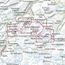 Calazo förlag Høyfjellskart Høgruta 1:25 000 OneSize, NoColour