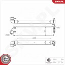 Intercooler ESEN SKV 98SKV085