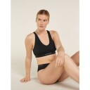Icebreaker Women's Merino 125 Cool-Lite Sprite Racerback Bra Black M