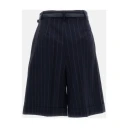 Max Mara Studio Dame Shorts Blå S,