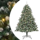  Kunstig juletre grønn 160 x 160 x 240 cm PVC og plast og stål