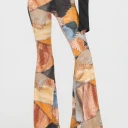 Roberto Cavalli Dame Bukser Flerfarget M,
