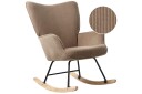 Gyngestol Arset Beige/svart/lyst tre   Beige/svart/lyst tre