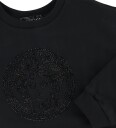 Versace Kjole   Svart m. Logo/Rhinestone   Versace   6 år 116   Kjole