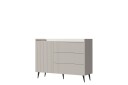Chiku Kommode 126 cm   Beige