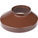 Plastmo kumkrage Ø110x130mm, brun