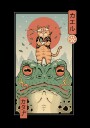 Catana and the Big Frog By Vincent Trinidad Art Plakat / 30x40