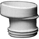 Gustavsberg Klosettilslutning 100-110mm Plast for Overvann og Drenering