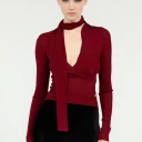 Roberto Cavalli Dame Strikkevarer Rød S,