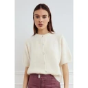 Noella Dame Strikkevarer Hvit L/XL,
