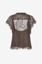 Second Female   Blondebluse Wila Lace Blouse   Brun
