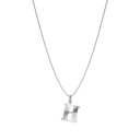 Jane Kønig Reflection Letters H Anheng Sølv RL001-S-AW2000_H - Unisex - 925 sterling silver