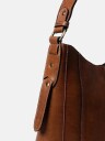 Re:Designed by Dixie Neri Big skulderveske i skinn Walnut