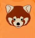 DYR Cph T skjorte   Dyreskinn   Happy Apricot Rød Panda   DYR   2 år 92   T skjorte   Oransje