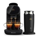 L'OR BARISTA SUBLIME PIANO NOIR KAPSELMASKIN OG MELKESKUMMER L'OR Barista Sublime Piano Noir & Milk Frother