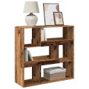Bokhylle/romdeler gammelt tre 100x33x94,5 cm