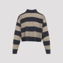 Brunello Cucinelli Dame Strikkevarer Flerfarget S,