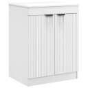  Baderomsskap Hvit 54 x 41 x 70 cm Konstruert tre