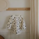 Elodie Details Langermet Babysmekke Dalmatinerprikker Cream