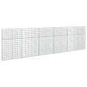vidaXL Gabion med 3,5 mm tråd og 5x10 cm mesh 550x10x150 cm