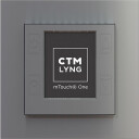 CTM mTouch One 1P Termostat Og Regulator Matt Alu