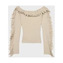 Blumarine Dame Strikkevarer Beige M,