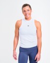 mywhy Ribbed Tank Top W White XS