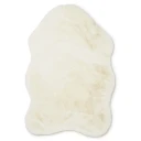Skinnwille Fluffy Teppe Ivory