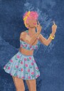 Not your girl Plakat / 40x50cm