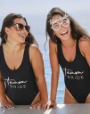 Store Hvite Runde Briller med Tekst "Team Bride" Hen Weekend