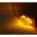 Omnius LED Doubleburner Farge: Oransje lys   Klart glass