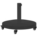 vidaXL Parasollfot Svart 48 x 48 x 32 cm