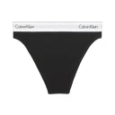 Calvin Klein High Leg Tanga - Black - XL
