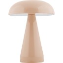 Leitmotiv Rachel oppladbar bordlampe sandfarget