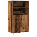  Highboard gammelt tre 60x36x110 cm konstruert tre 8721158445919