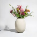 Porsgrund Vase Soft Offwhite H21,5