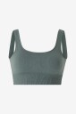 Aim'n - Sports-bh Ribbed Seamless Bra - Grønn