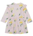 Livly Kjole   Yana   Sitroner/Light Mauve   Livly   2 3 år 92 98   Kjole Gul Rosa