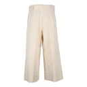 Twinset Dame Bukser Hvit M,