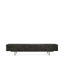 Ethnicraft Graphic mediebenk Svart 242 cm