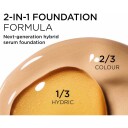Clarins Double Serum Foundation L3W 30 ml - Vektløs, Skreddersydd Dekning