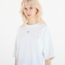 Calvin Klein Jeans Ss Woven Label Oversized Tee - White - XS