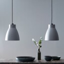 Belid Gong Pendel Ø25 Betong / Sort