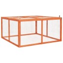 Vidaxl Kaninbur 124X120X60 cm Heltre Gran