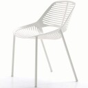 Fast Niwa Chair Hvit aluminium