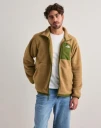 The North Face M Yum Offpeak Fz Jkt Fleecejakker Brun