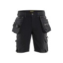 Blåkläder 198816449900C54 Håndverksshorts 4-veisstretch, X19, svart Str. C54