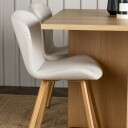 Spisegruppe Venture Home Leo med 4 Lilja Stoler