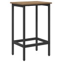 vidaXL Barstol Artisan eik 40 x 32 x 74 cm Konstruert tre