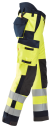 Snickers Workwear 6663 Vinterbukse varsel, gul/marineblå 46, Klær